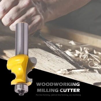 Pozitivni Pol Multi-Arc Nož Obrezovanje Lesa Rezkanje Rezalnik za Mizarja lesenih predmetov Rezalnik Power Tools Kovinski Usmerjevalnik Bit - 