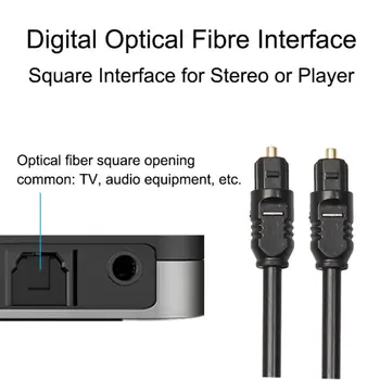 Digitalni Optični Avdio Kabel Fleksibilni Plug-and-play Priključek Kabla Za Televizijo Računalnik, Digitalni Camera1３ - 