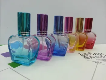 P25-15ML Širok Ramenski Spray Barvo Kvadratek Steklenico Parfuma Stekla Prazno Steklenico 100 KOZARCEV/VELIKO - 