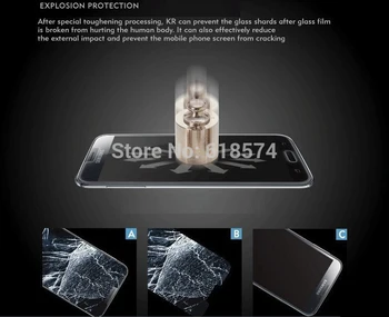 2PCS Original Kaljeno Steklo Za Huawei GR5 Screen Protector Thoughed zaščitno folijo Za Čast 5X 5X Play stekla - 