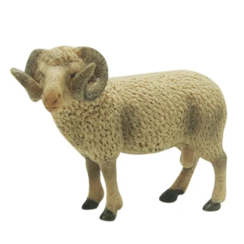 Simulacija Divje Živali Ovce Model PVC Igrač Gozdu Divje Živali Dekoracijo Otroke, Izobraževalne Darilo - 