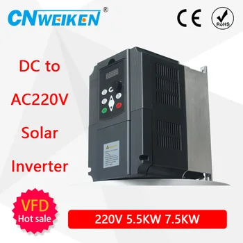 Sončne VFD Vektor Nadzor frekvence converterDC 200V-400V Tri-fazni 220V solarna črpalka inverter z MPPT nadzor brezplačna dostava - 
