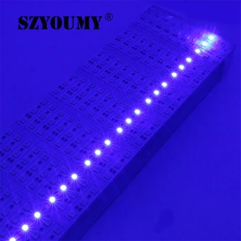 SZYOUMY 5050 LED Toga Trak RGB Aluminum LED Trakovi, Trdi lightbar Nakit Kabinet Svetlobe Težko Trakovi SMD30 60LED - 