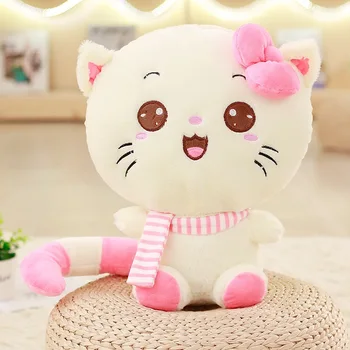 Luštna mačka plišastih igrač prevelik lutka spalna mačke blazino lutka rojstni dan darilo za dekle - 