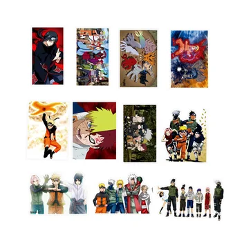 49 kos/paket Mešanega Anime Naruto Nalepke Za Avto, Prenosni računalnik Skateboard Pad Kolo motorno kolo PS4 Telefon Nalepke Pvc Nalepke - 