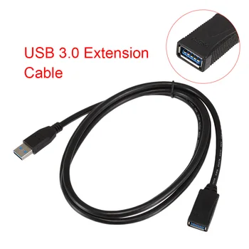 0.3/0.5/1/1.5/3/5m USB3.0 Moški-Ženski Kabel Podaljšek za Tiskalniki Fotoaparati Pribor LHB99 - 