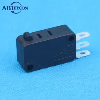 YT KW7-0D CE, RoHS ABS plastike 15A/250VAC 3 pin spajkanje terminal black mikro stikalo - 