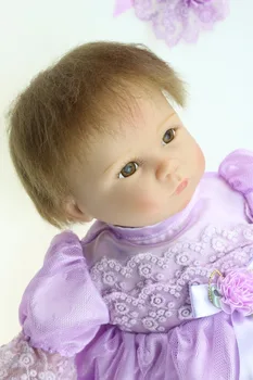 Nove Debelo Prerojeni Princess Style Babydoll Vijolično Krilo, Uvoženih moher, ki Živijo Lutka Toddlers' Igrače Ali Darilo - 