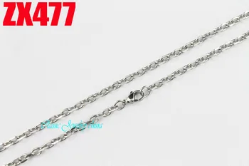 4.2 mm Eliptičnih 316L iz nerjavečega jekla ogrlica štiri površinsko brušenje verige modni nakit deli verig 20pcs ZX477 - 