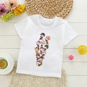 Haikyuu velika sestra baby otroci t shirt oblikovalec kawaii grafični estetske roupas infantis masculino oblačila dekleta - 