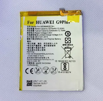 HFY Baterije HB386483ECW+ Za HuaWei MaiMang 5 G9 Plus MLA-AL00 MLA-AL10 G9Plus Verodostojno Telefona, Baterije, 3340mAh Vroče Prodaja - 