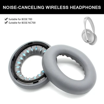 1 Par Brezžične Slušalke za Uho Blazine, Prevleke za Bose 700/NC700 Slušalke v Uho Blazine Uho Kritje Earpads rezervnih Delov - 