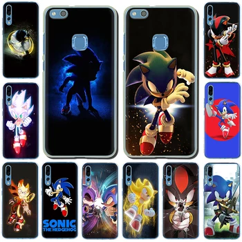 Sonic Hedgehog Trde Plastike Primeru Telefon za Huawei Honor 6A 6C 7X 8X 8C 8A 8 9 10 Lite 7A 9X 20 Pro - 