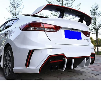 ZA GT Model Spojler Hyundai Elantra 2012-2019 ABS Plastike za Splošne Namene, Zadnji Lip Avtomobilske Rep Krilo Premaz Barve Spojler - 