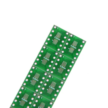SOT23 SOP10 MSOP10 Umax SOP23, da DIP10 Pinboard SMD DIP Adapter Ploščo 0,5 mm/0.95 mm do 2.54 mm DIP Pin PCB Board Pretvori 10pcs - 