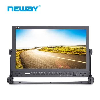 Neway CM173S Zaslon 17.3-inch 3G-SDI Aluminija Broadcast Zaslona 1920x1080 Full HD s 3G-SDI, HDMI, YPbPr DVI-I, Video Audio - 