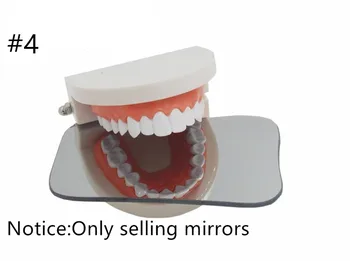 1Set Zobni Ortodontskega Fotografijo Ogledalo Znotraj Ustne Votline Ogledalo, Steklo Reflektor - 