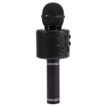 Prenosni Brezžični Mikrofon za Bluetooth Karaoke Doma Mikrofon Stereo Zvočnika Predvajalnik USB Studio KTV Music Online - 