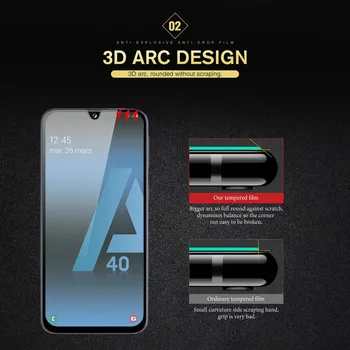 Za Samsung A90 A9S Stekla 3D Polno Kritje Screen Protector For Samsung Galaxy C5, C7, C9 Pro J3 Pro 2016 2017 J4 2018 Stekla - 
