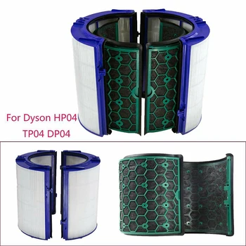 Za Dyson Hp04 Tp04 Dp04 Zaprti Dve Fazi Zraka Čistilec Hepa & Ogljikov Filter Komplet - 