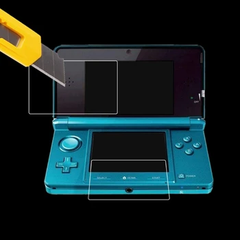 HD Jasno Filma Zgornji+Spodnji LCD Screen Protector Za Nov Nintendo 3DSLL/XL Konzoli - 