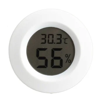 Mini Digitalni Termometer, Higrometer Higrometer Celzija (Bela) - 