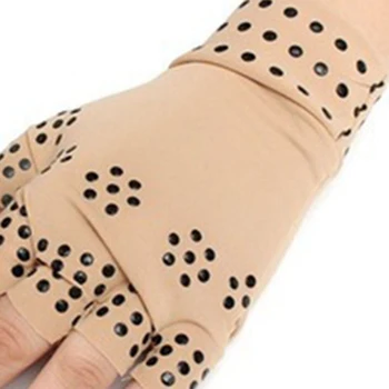 Netic Proti Artritis, Zdravje, Kompresijsko Terapijo Rokavice Rokavice brez Prstov Zdravje Rokavice--Barvo Kože - 