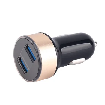 Univerzalni Dvojno USB Avto Polnilec Adapter za LED Zaslon 5V 3.1 Hitro Polnjenje Auto USB Univerzalni Avtomobilski Telefon, Polnilec za Pametni Telefon - 