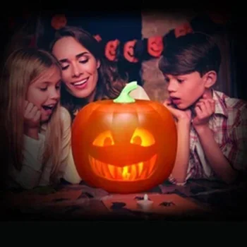 Halloween Flash Govorimo Animirani LED Bučna Projekcija Svetilka za Domačo Stranko GQ - 