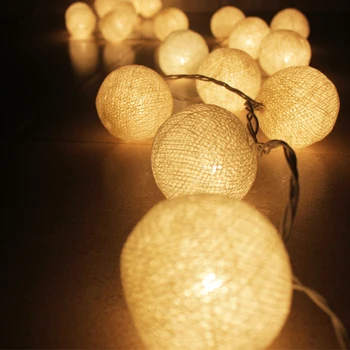 Tajska Lantern festival luč, svetilka niz Poroko Božično drevo spalnica dekorativne svetilke 20light žogo 3m - 