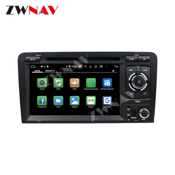 Carplay Android 10 zaslon Avto Multimedijski Predvajalnik DVD-jev za Audi A3 2003-2013 GPS Navigacija Auto Radio Audio Stereo Glasbe Vodja enote - 