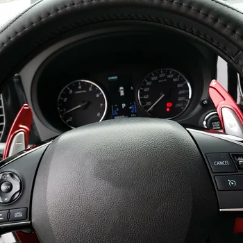 Rdeča Aluminija Volan Veslo Transformator Razširitev za Mitsubishi Lancer Evo X - 