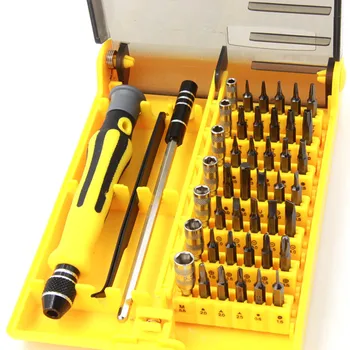 LOMDOK Magnetni Izvijač Nabor 45 V 1 Set električni vrtalnik Natančnost strani izvijačem Orodja, S Tweezer Telefon orodje za Popravilo Kit - 