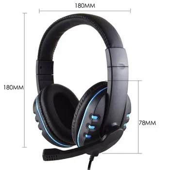 2021 Novo Žično Gaming Slušalke Subwoofer Strokovno Računalnik Igralec Slušalke z Mikrofon, HD pk zraka 12 20 pro max - 