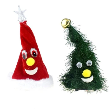 Lectric Petje, Ples Božično Drevo Lutka Smešno Ljubek Zelen Božič Drevo Electroni - 