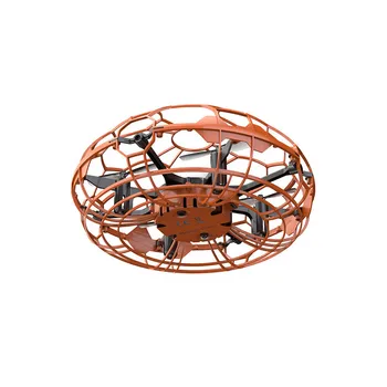 UDIRC U63 6-CH Indukcijske Polet Letala Igrače Oranžna Ovira, Izogibanje RC Quadcopter Drone Za Dirke Brnenje Model Rezervnih RC Del - 