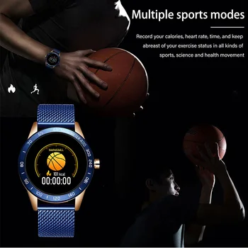 LIGE 2020 Nove Pametne Watch Nepremočljiva Šport Smartwatch fitnes Tracker Srčnega utripa, Krvnega Tlaka Funkcije Za Ženske, moške - 