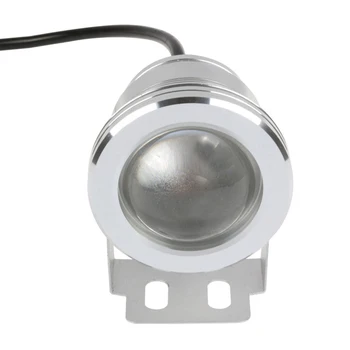 4pcs 10W RGB IP68 Podvodne LED Luči, Vodnjak, Bazen Lučka 24Key IR Daljinski upravljalnik 16 Spremembe Barve vodoodporna LED Krajine Lučka - 