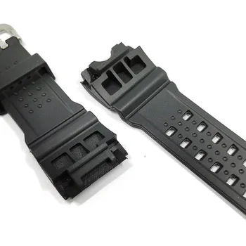 PU Zapestje Trak, Trak Za Casio G-SHOCK GWG-1000GB Šport Watchband Zapestnica za GWG-1000-1APR GWG-1000-1A3 GWG-1000GB-1APR Pasu - 