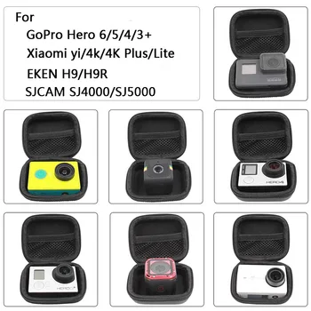 LemonMan mini Velikosti za Shranjevanje Zbiranje Vrečko Primeru Za SJCAM SJ4000 SJ5000 SJ6 sj7 SJ8 Plus/Pro Xiaomi yi M10 20 C30 H9 Dodatki - 