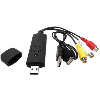 1set VROČE USB 2.0 Easycap Avdio Video DVD VHS Snemanje Zajemanje Kartico Pretvornik PC Adapter - 