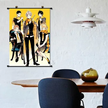 Anime Odbojka Fant Haikyuu Japonskem Stilu Risanke Plakat Modularni Slikarstvo Moderne Stenske Slike Doma Dekor Spalnica Dekorativni - 