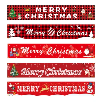 Božič Banner Velik Božič Prijavite Počitnice Dekoracijo Velik Božič House Domačem Dvorišču Zunanji Stranka Dekoracijo - 