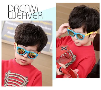 TR90 Prilagodljiv Otroci Polarizirana sončna Očala Otrok, Otroške Varnostne Premaz sončna Očala UV400 Očala Odtenki Dojenčka oculos de sol - 