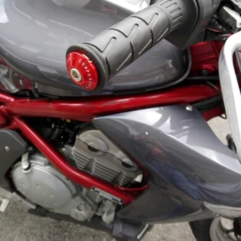 JAER Motocikel CNC 22 mm Krmilo Prijemala Bar Koncu Svečke za KTM Yamaha honda Suzuki Kawasaki - 