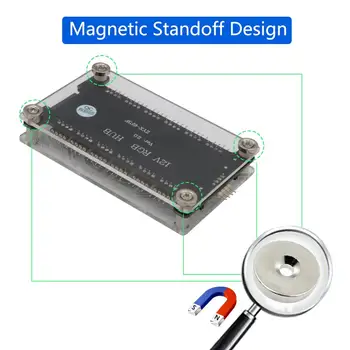 Najnovejša Različica 12V RGB Središče s Akril Primeru in Magnetno Odmik za ASUS/MSI 4Pin 12V LED Krmilnik - 