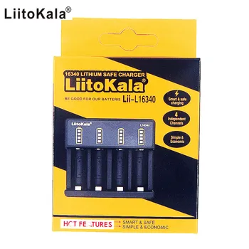 LiitoKala Lii-16340 polnilnik 3,7 V dc 4,2 V bateriji CR123A CR123 Polnilnik 16340 Polnilnik - 