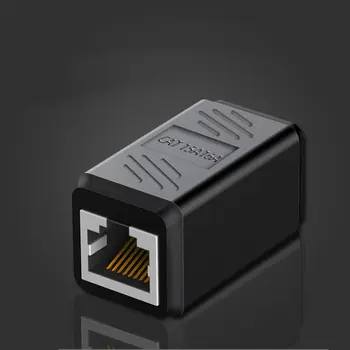 RJ45 Priključek Cat7/6 Ethernet Adapter Omrežja Extender Converter Podaljšek Kabla za Ethernet Kabel, Ženski Ženski - 