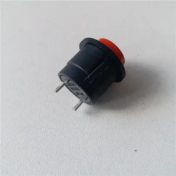 35pcs pritisni gumb Stikala 250V 3A Self reset stikalo 2 pin Snap tip R13-507K 16 mm brez zaklepanja za napajanje, Alarm, vklop - 
