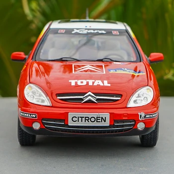 1/18 Citroen Senna Wrc Monte Carlo Picasso Diecast Rally Modela Avtomobila z Majhno Darilo - 